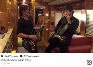 Keith Urban FB with Chris Janson - Sold