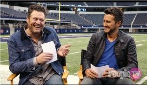 Blake Shelton and Luke Bryan